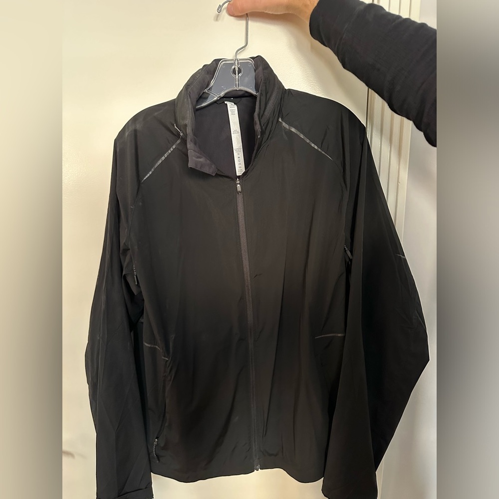 Lululemon Black Sports Jacket, Men M